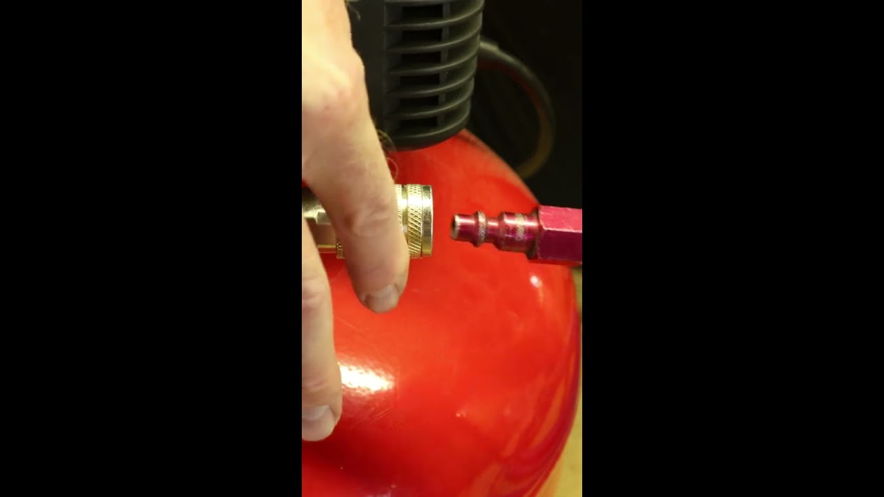 How To Hook Up An Air Compressor Hose Shorts