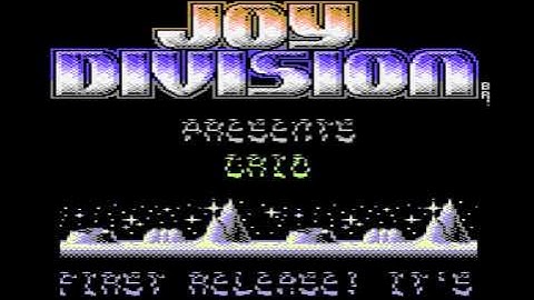 C64 Crack Intro: Joy Division Intro 1991