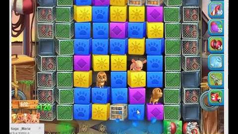 Pet Rescue Saga Level 402 No Boosters