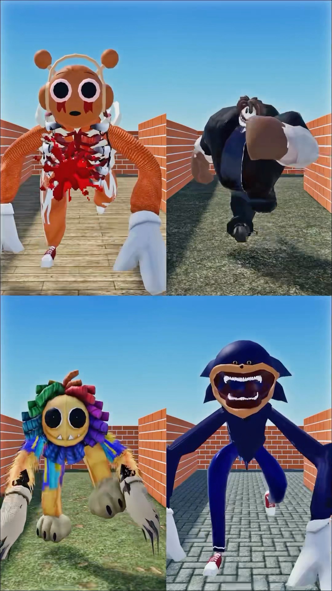 Haunted by Sigma Boy BIg Head #sprunki #incredibox #roblox #sonic #mario #pomni #digitalcircus