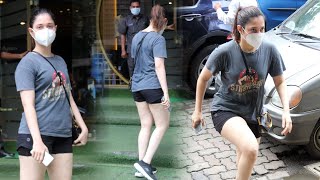 Tamanna Bhatia In Black Shorts & Tee | Tamannaah Bhatia Latest Video | TFPC