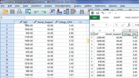 How to Export an SPSS Data File into Microsoft Excel