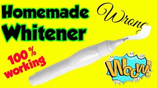 Homemade whitener pen || diy whitener pen||how to make whitener at home||correction pen||Sajal