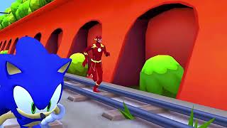 Sonic The Flash Subway Surfers (2023) screenshot 1