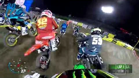 GoPro: Adam Cianciarulo Triple Crown Main Event #3 2018 Monster Energy Supercross from Anaheim