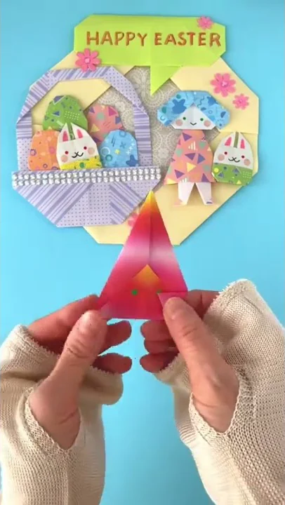 折り紙で卵の作り方