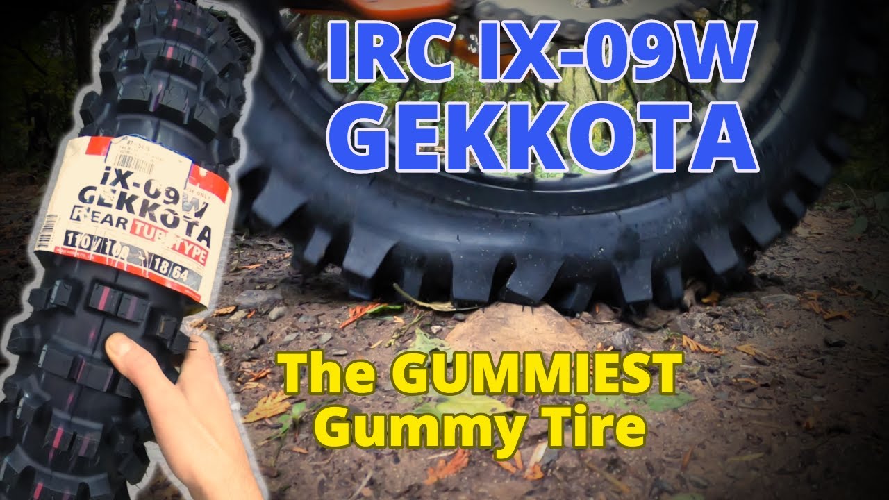 IRC iX-09w Gekkota - Extreme Enduro Tire [The Gummiest of