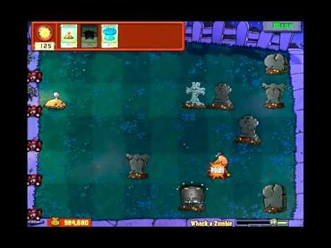 [Plants VS Zombies] Mini-Games - #15 Whack a Zombie Quick