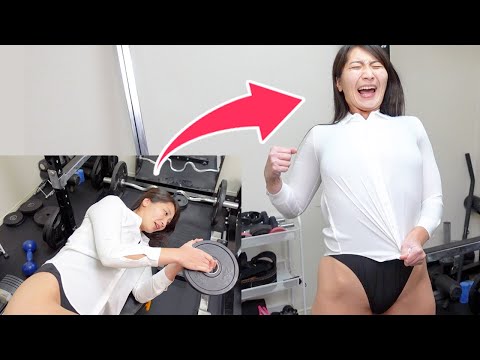 今度は大胸筋をパンプさせてシャツのボタン飛ばすぜ