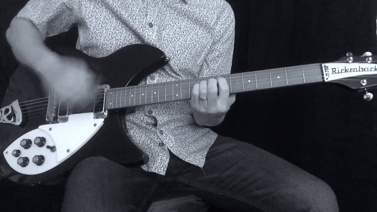 R.E.M. - Orange Crush guitar cover + lesson