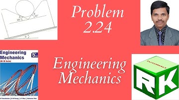 Problem 2.24, Solutions, Engineering Mechanics, Timoshenko, Young, Sine Rule, Lame