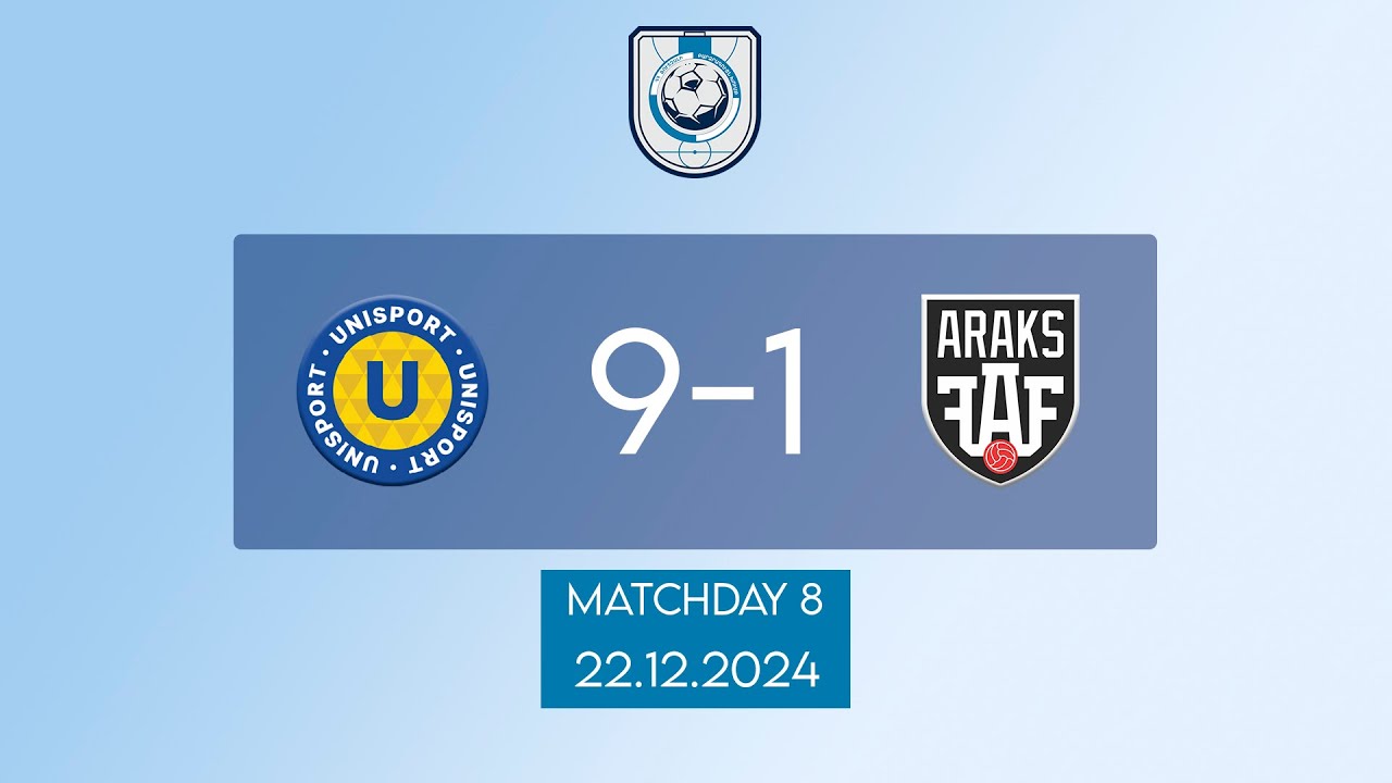 Юниспорт - Аракс-ФАФ 9:1