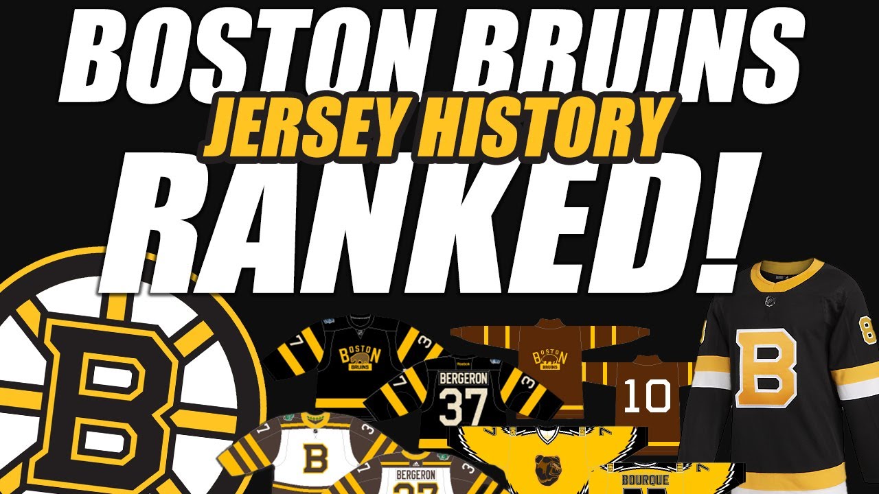 Boston Bruins Jersey History