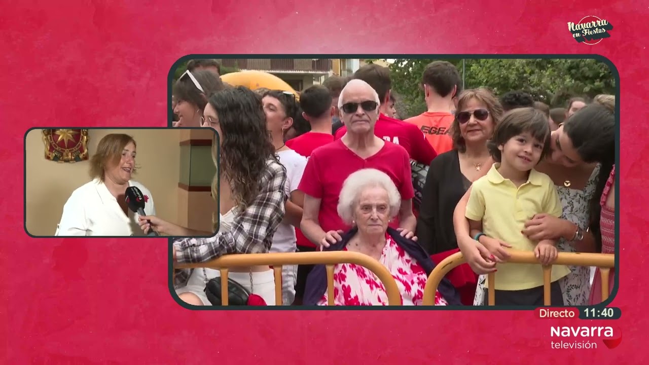 Cohete Fiestas de Estella 02/08/2024 Parte 1