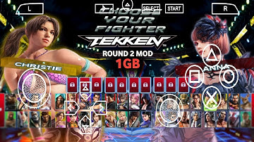 Tekken 7 Round 2 Ppsspp Mod HD Textures + Save Data + Cheats PSP (Android) | PPSSPP GAME
