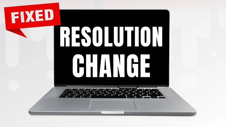 How to fix Monitor Screen Resolution Change When Laptop Lid is Closed