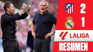 EL REAL MADRID DE MOURINHO SE HUNDE tras PERDER el DERBI ante el ATLÉTICO | Resumen | La Liga