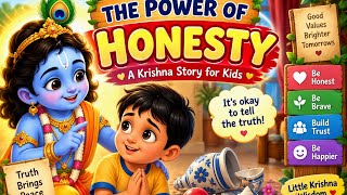 Krishna Teaches Honesty | Moral Story for Kids | Gita Wisdom for Children