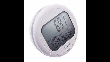 CO2 Carbon Dioxide Desktop Datalogger Monitor Indoor Air Quality Temperature Relative