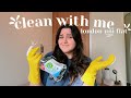 clean my uni room with me | london student accom deep clean