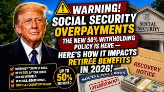 Social Security Overpayment Explained — How the New 50% Withholding Rule Affects Retirees in 2026