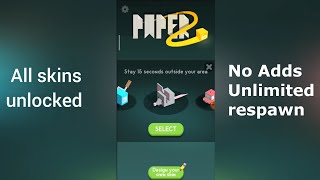 Paper.io 2 v3.0.0 all skins unlocked, no adds hacked mod apk 2022