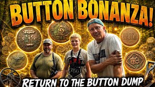 Button Dump Revisited! Relic Hunting Metal Detecting Buttons CSA Civil War Military Railway Coins SC