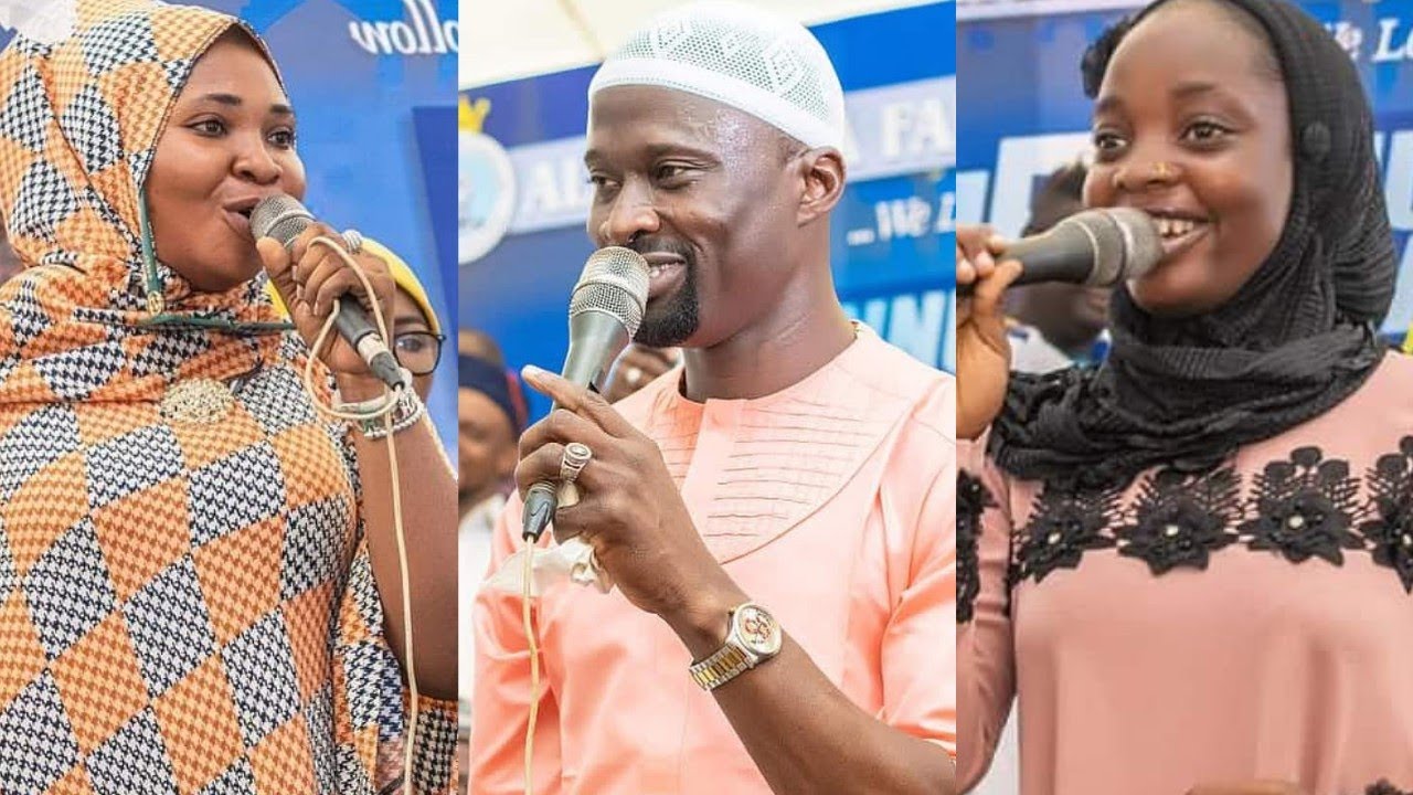  SEE HOW THESE LADIES CHALLENGE SULE ALAO MALAIKA ON STAGE AS MALAIKA'S MUM AND FANS DAZZLE WITH THEM