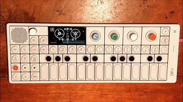 #jamuary2019 no. 10 OP-1 Quick Jam (See description for video glitch explanation)