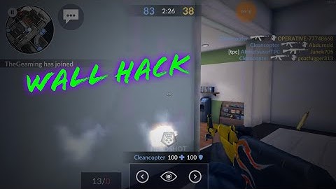 Hacker/wall hack(Critical Ops)