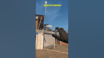 Falcons Execute A Site Smoke Overpass CS2 #shorts