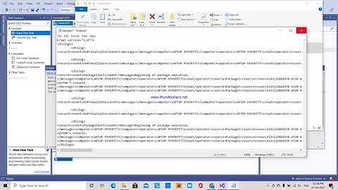 11.SSIS TUTORIAL - HOW TO CREATE A XML-LOG FILE WITH DATE TIME.