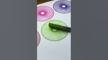 Watch This Amazing Spirograph Create Mesmerizing Spiral Art