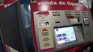 Barcelona Airport, Metro Card Purchase, Metro Search, Barcelona, Spain.