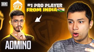 Download Lagu ROLEX REACTS to INDIA's BEST COMPETITIVE PLAYER (GODLIKE ADMINO) | BGMI MP3