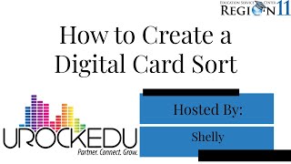 How to Create a Card Sort