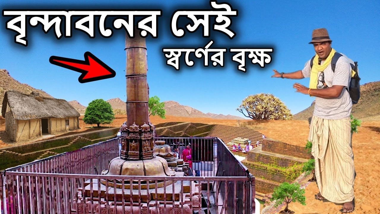 vrindavan, বৃন্দাবন ভ্রমণ, আসুন ঘুরে দেখি বৃন্দাবনের সোনার তাল গাছ । vrindavan tour guide