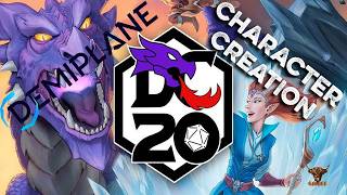 Tales from the Hairy Coo Ep2 DC20 Demiplane Character Creation | #dc20   ⁨@Demiplane @DC20TTRPG