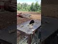 Cutting cassava stems