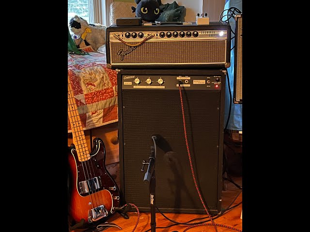 1960s Contessa CA15 Mini Bass Tube Amplifier - YouTube