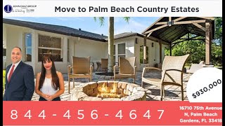 Move to Palm Beach Country Estates