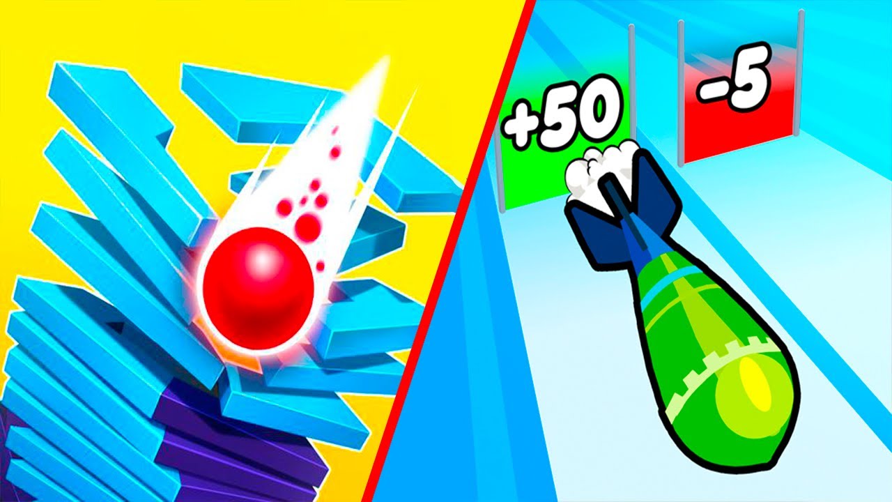 Stack Ball Bomb Evolution All Level Gameplay Android,iOS NEW APK