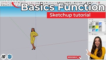 Getting Started with SKETCHUP PRO in 2024 Part 1 -Mastering the Basics Function - BEGINNERS TUTORIAL