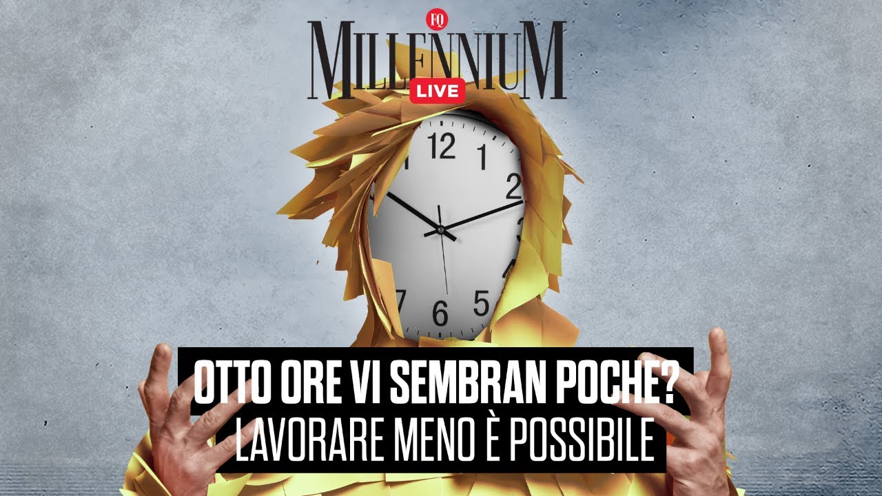 Se Otto Ore Vi Sembran Poche "Otto ore vi sembran poche? Lavorare meno è possibile". Segui