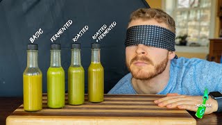 Blind Taste Testing Green Hot Sauce | QFTB Finale