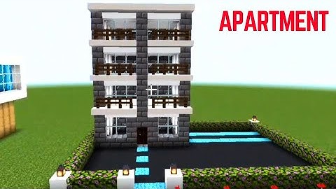 Minecraft Modern Apartment | Easy Step-by-Step Tutorial!" 🏠✨ #minecraft #apartment #trending #virals