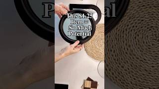 This $1.25 Mirror Has So Much Potentail #dollartreediy #dollartreemirror #mirrors #dollartreehacks
