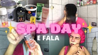 SPA DAY REALZÃO (cronograma capilar, depilação, unhas e skin care)