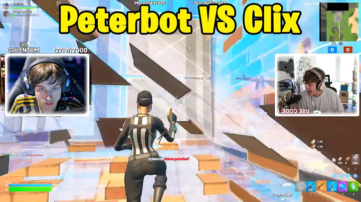 Clix & Eomzo VS Peterbot and Ritual 2v2 TOXIC Fights!