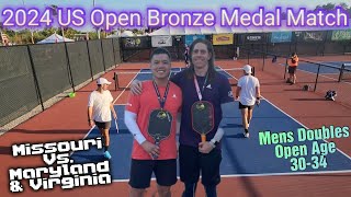 US Open 2024 Mens Doubles 30-34 Bronze Medal Match Lui & McNally v Foster Dragicevic